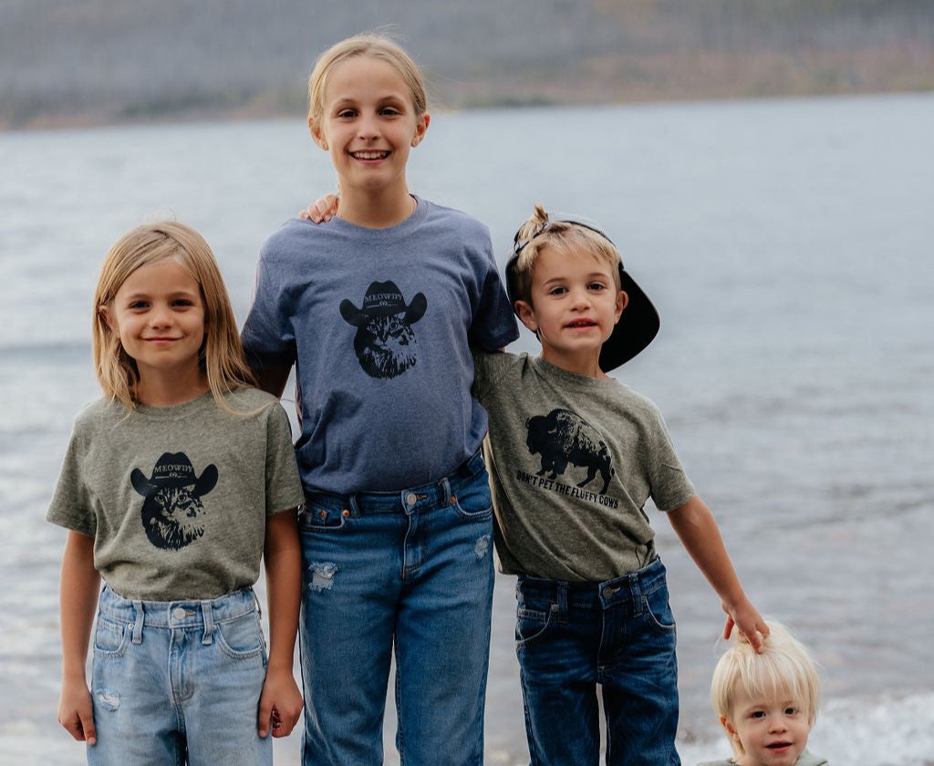 Meowdy Kids Tee
