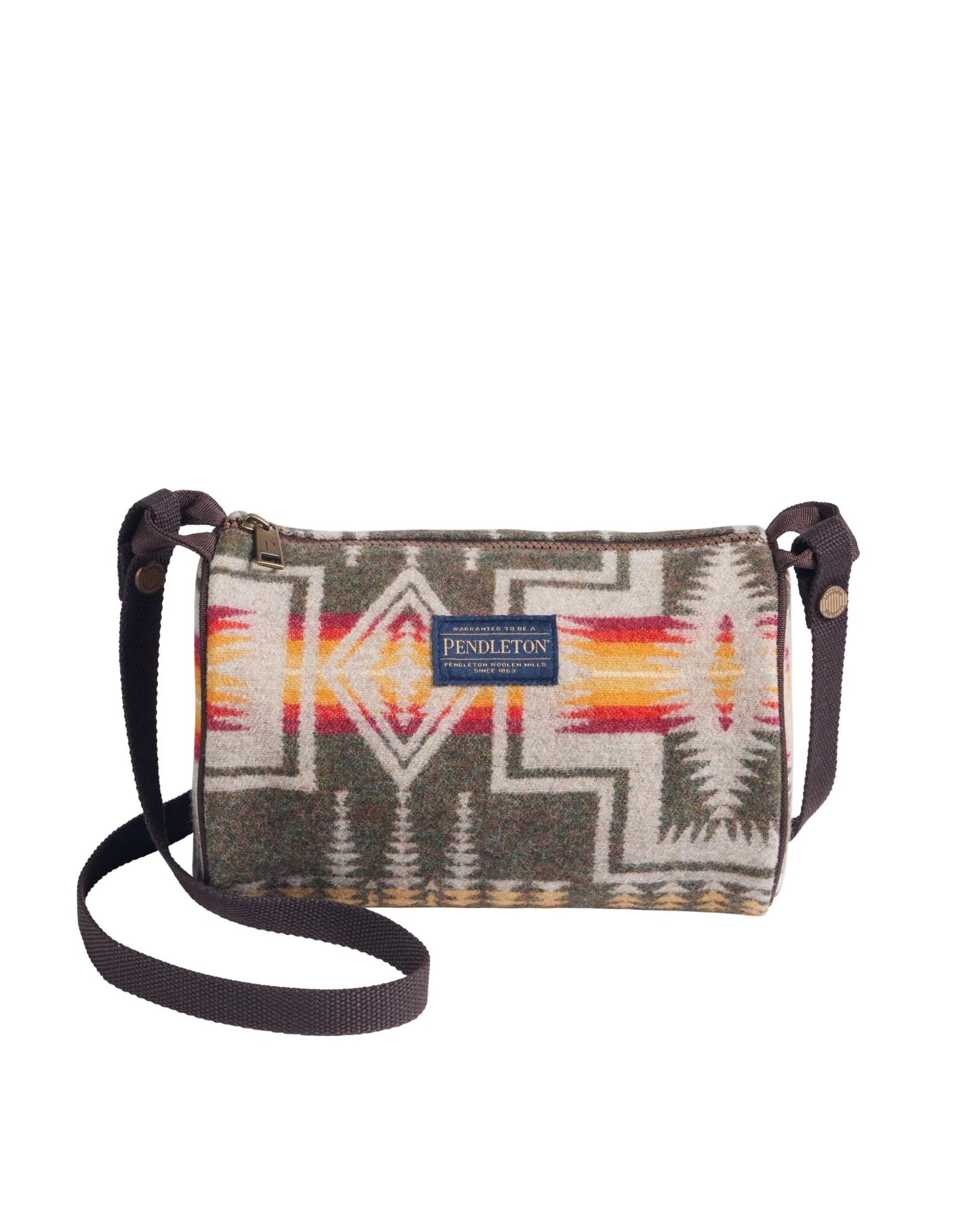 Pendleton Barrel Bag- Harding Olive