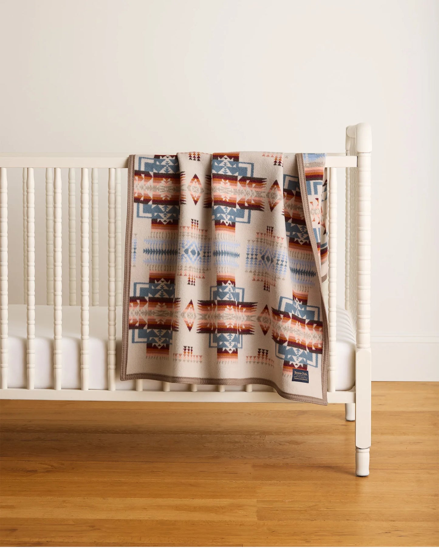 Pendleton Chief Joseph Crib Blanket- Chief Joseph Rosewood