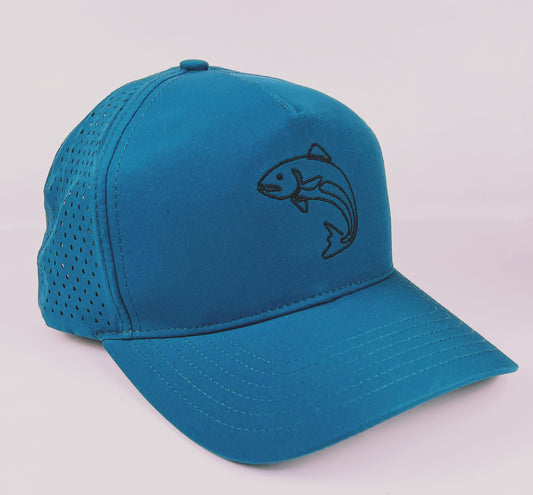 Trout Performance Hat- Turquoise