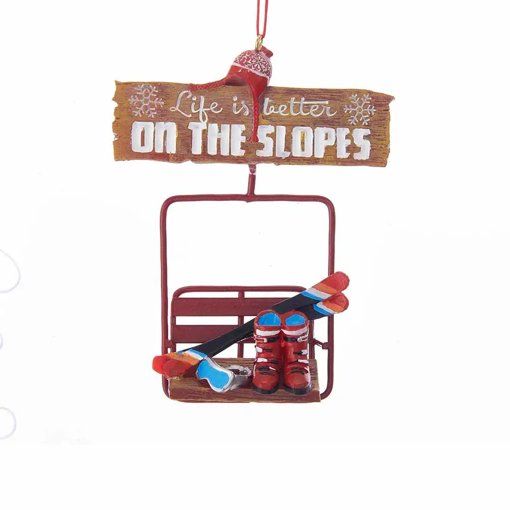 Ski Lift Ornament
