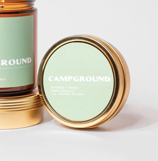 Travel Tin Candle: Campground