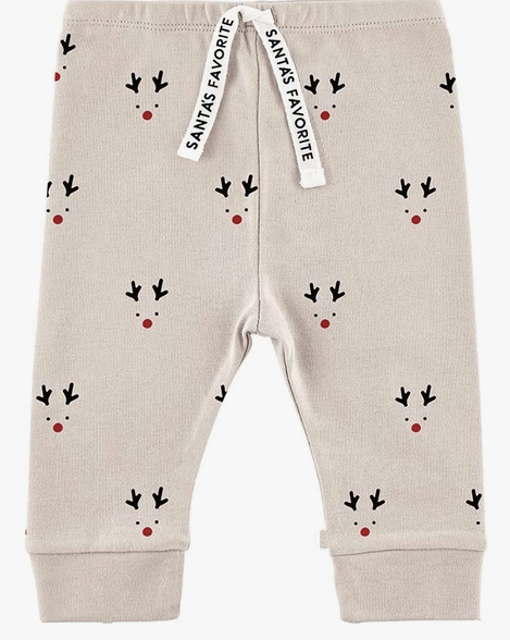 Jogger Pants-Santa’s Favorite Reindeer (0-6M)
