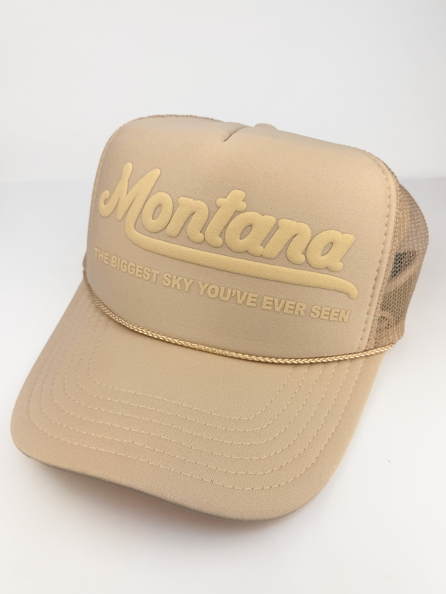 Montana: The Biggest Sky You've Ever Seen Adult Trucker Hat