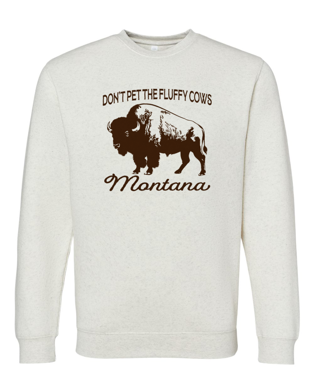 Fluffy Cows MONTANA Adult Crew