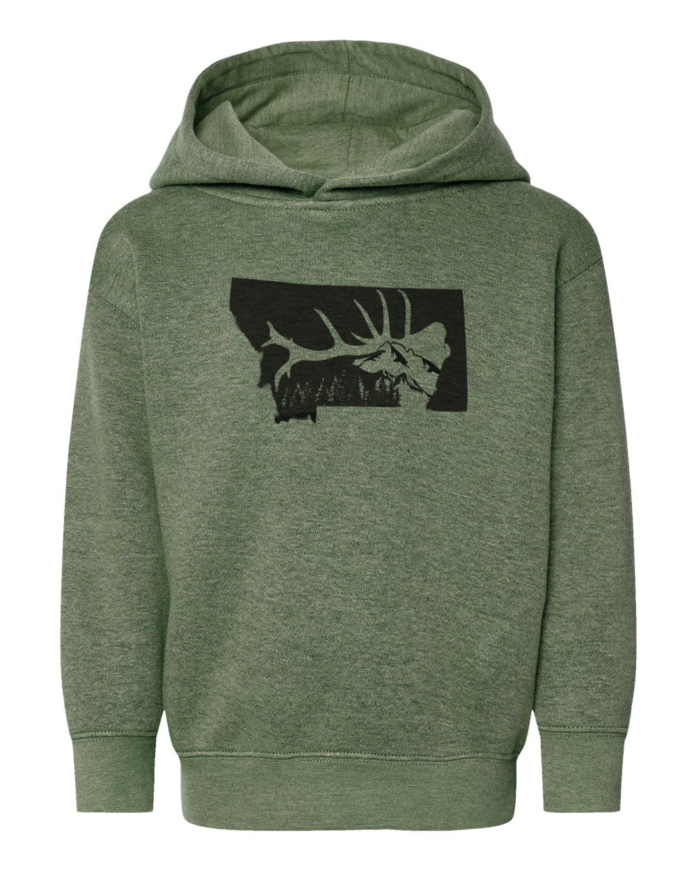 MT Elk Kids Hoodie
