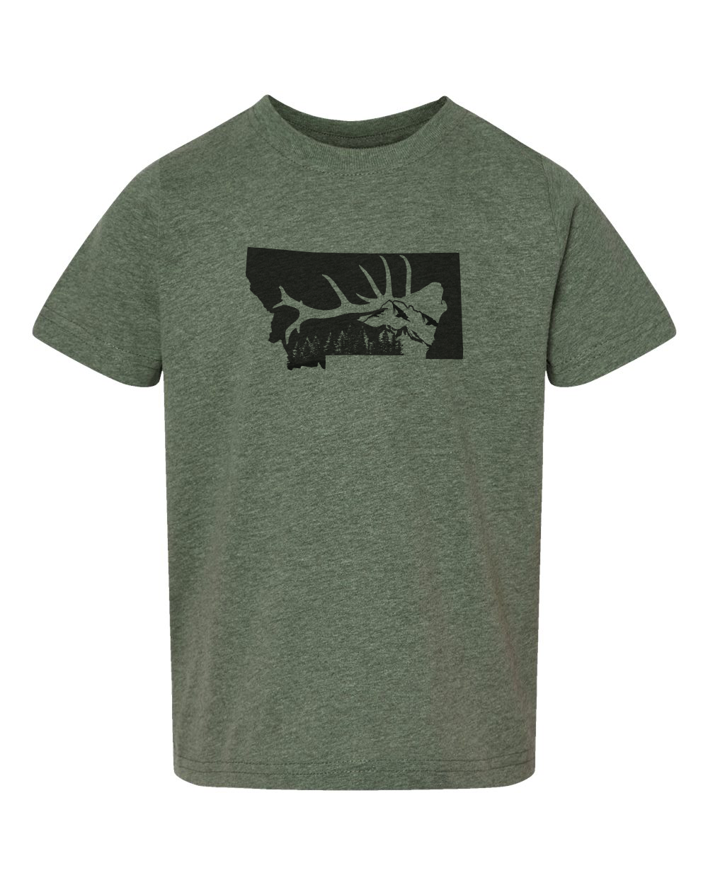 MT Elk Kids Tee