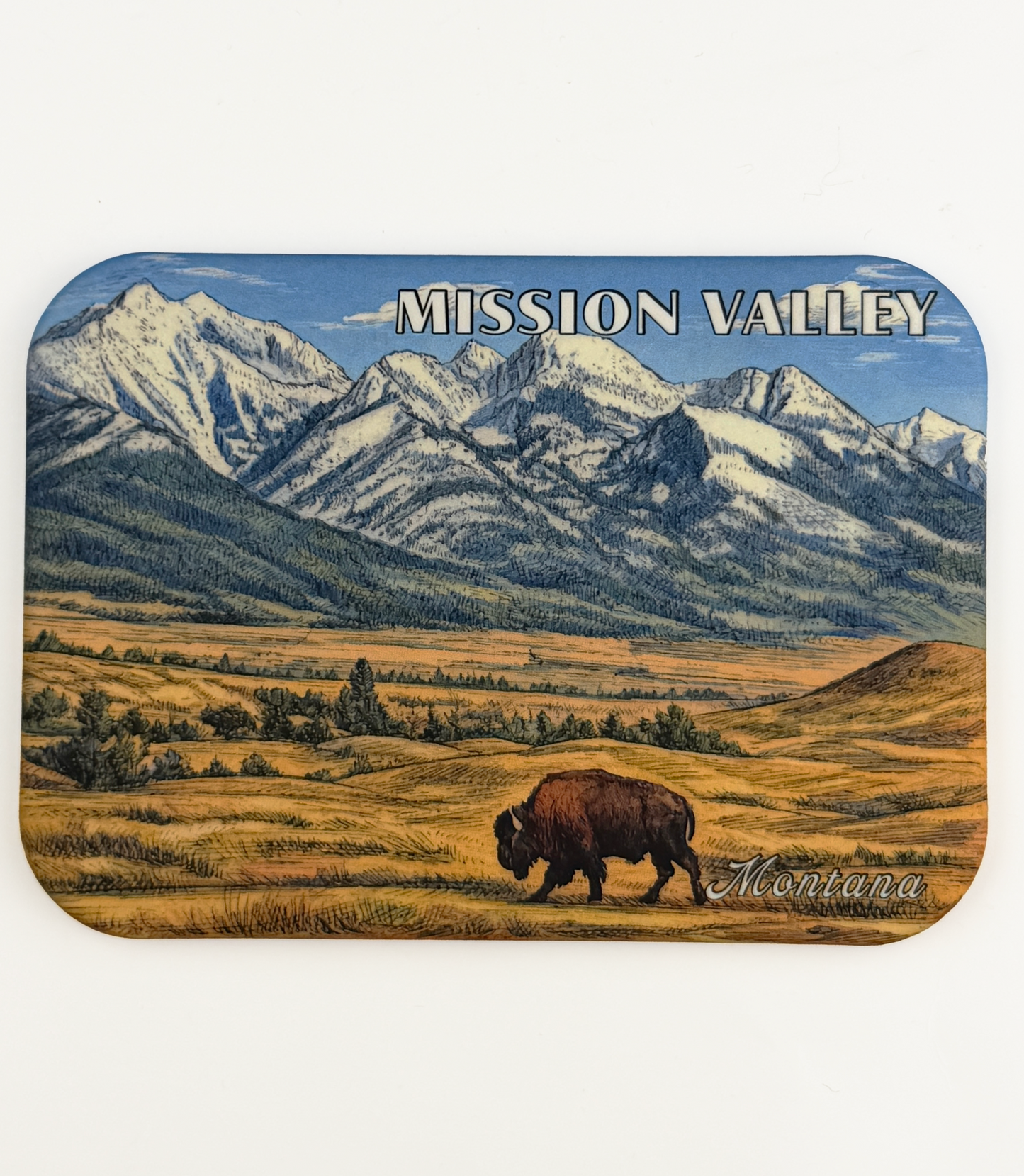 Mission Valley 2.5" x 3.5" Sketch Magnet