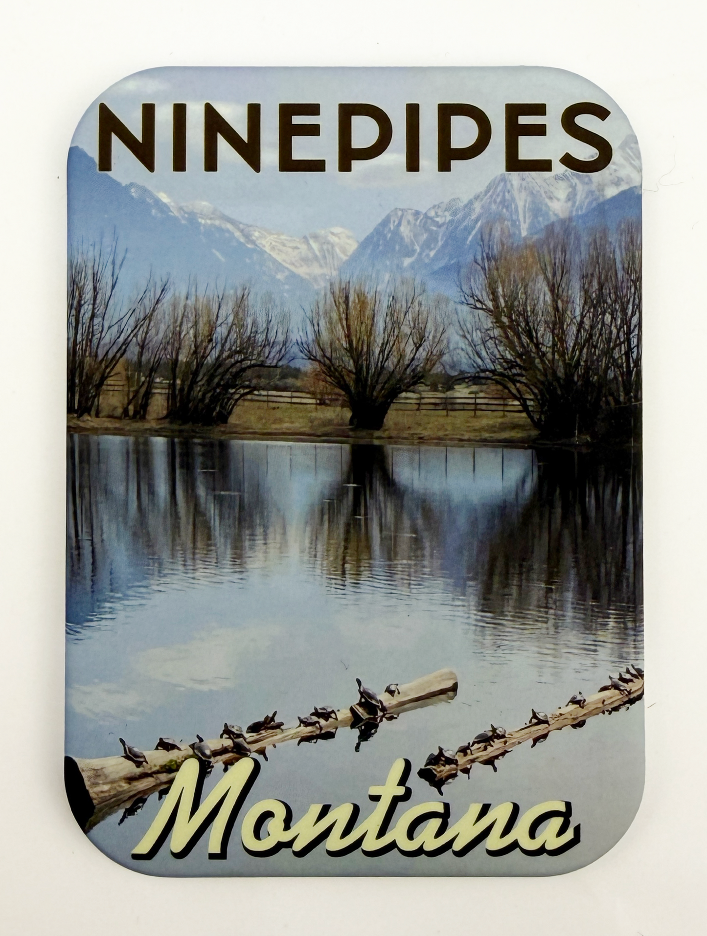 Ninepipes 3.5" x 2.5" Magnet