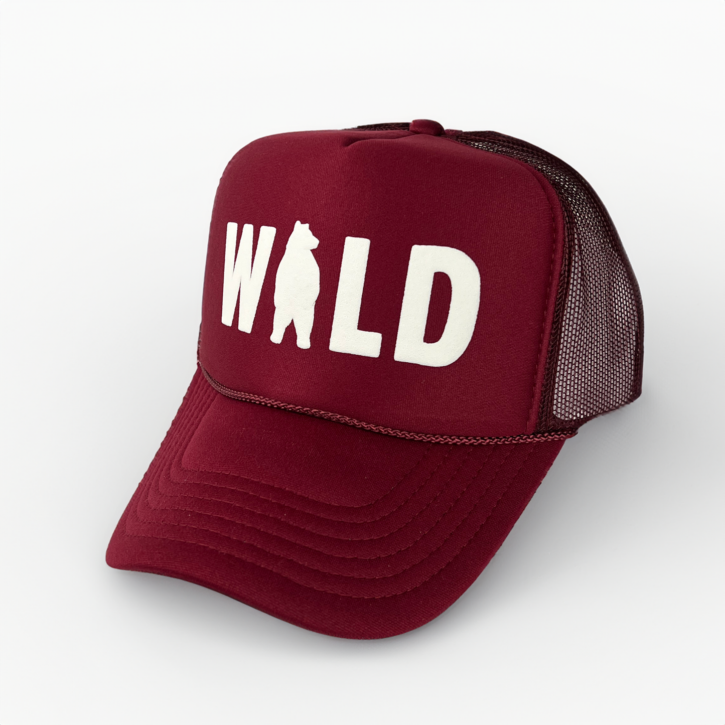 WILD Bear Adult Trucker Hat