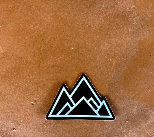 Made of Mountains Logo Sticker