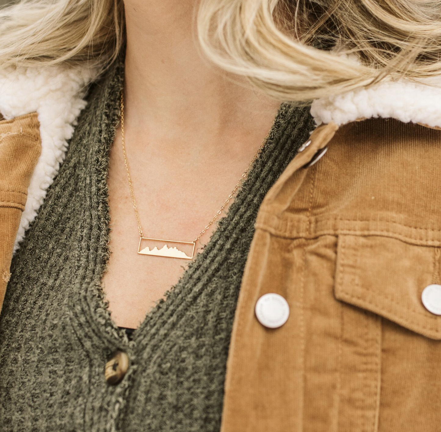Teton Bar Necklace