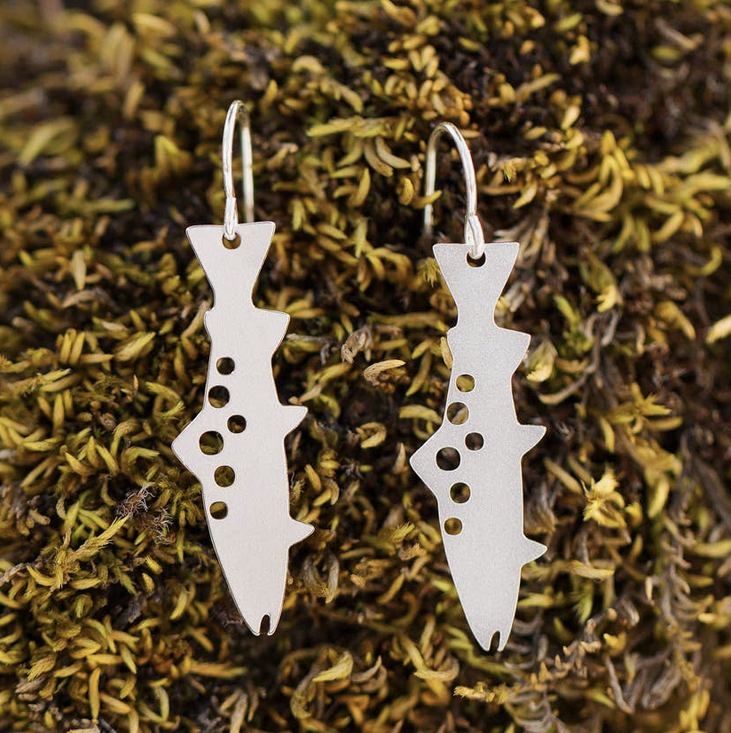 Trout Dangle Earrings
