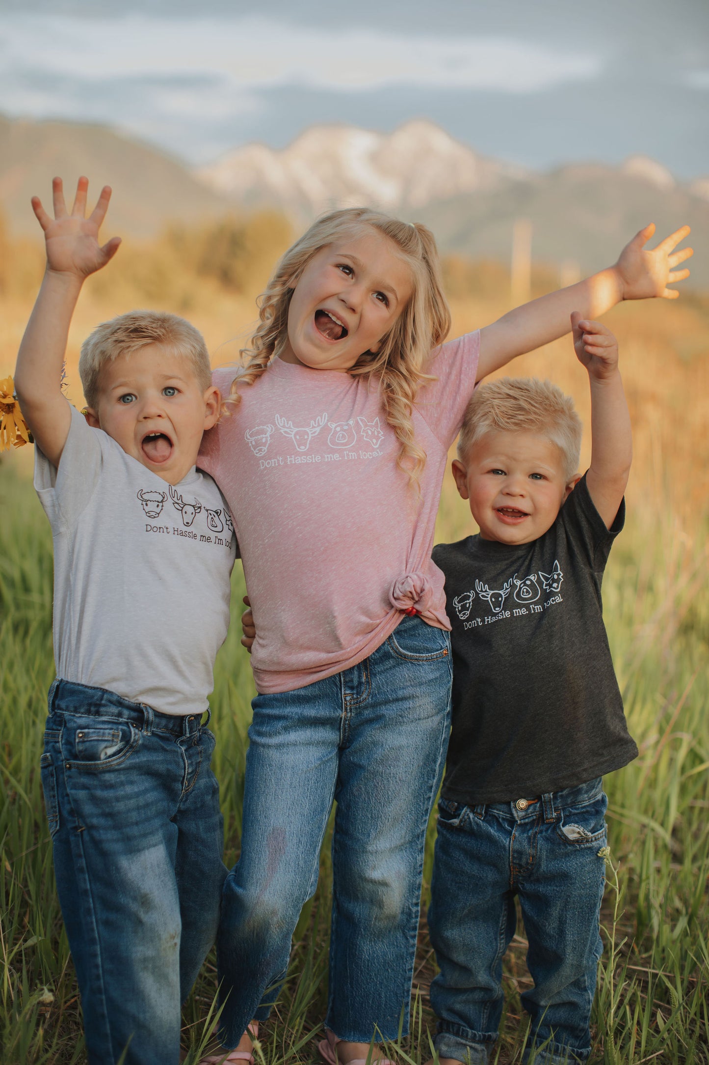 "Don't Hassle Me. I'm Local" Kids Tee