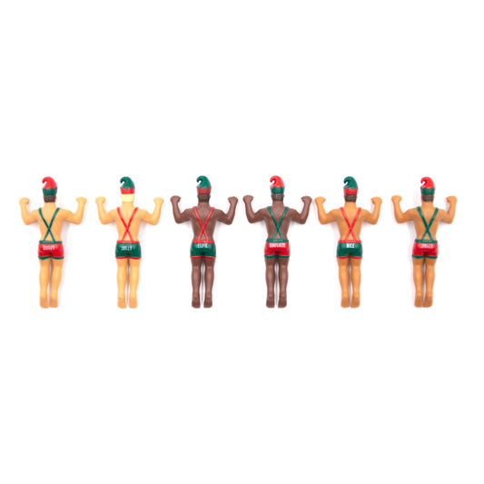 Elf Buddies Holiday Drink Markers 6 pack