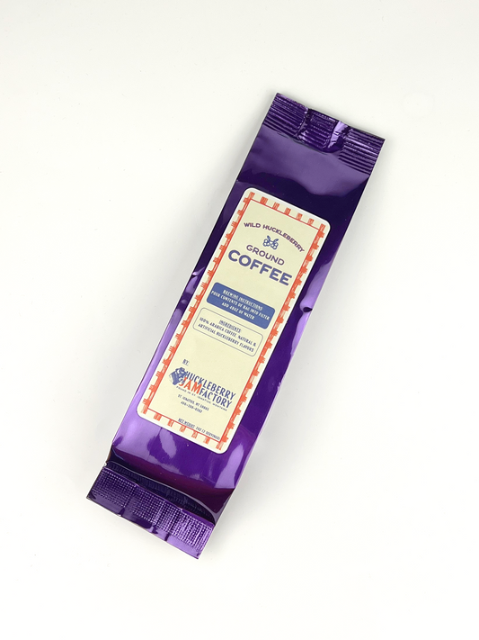 Wild Huckleberry Coffee 2oz bag
