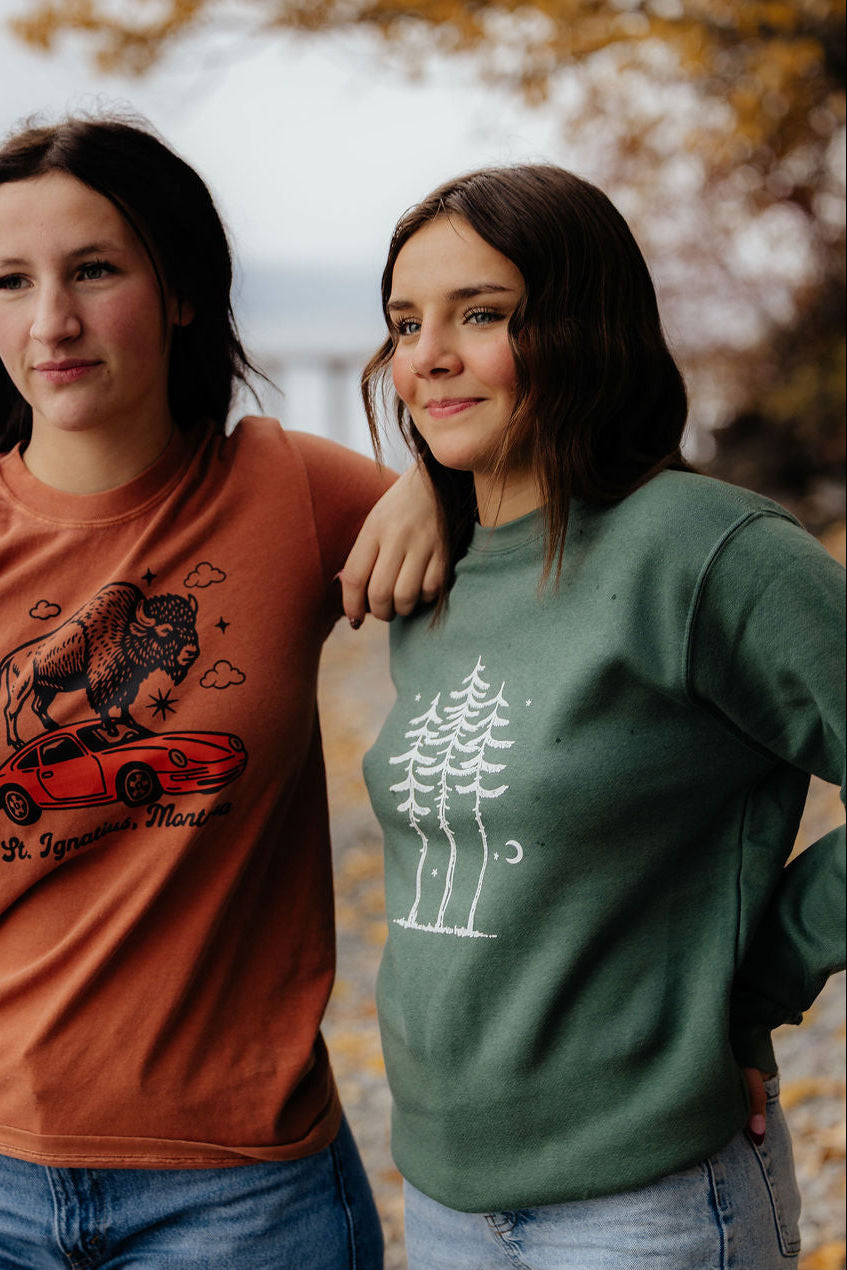 Three Trees Adult Crew