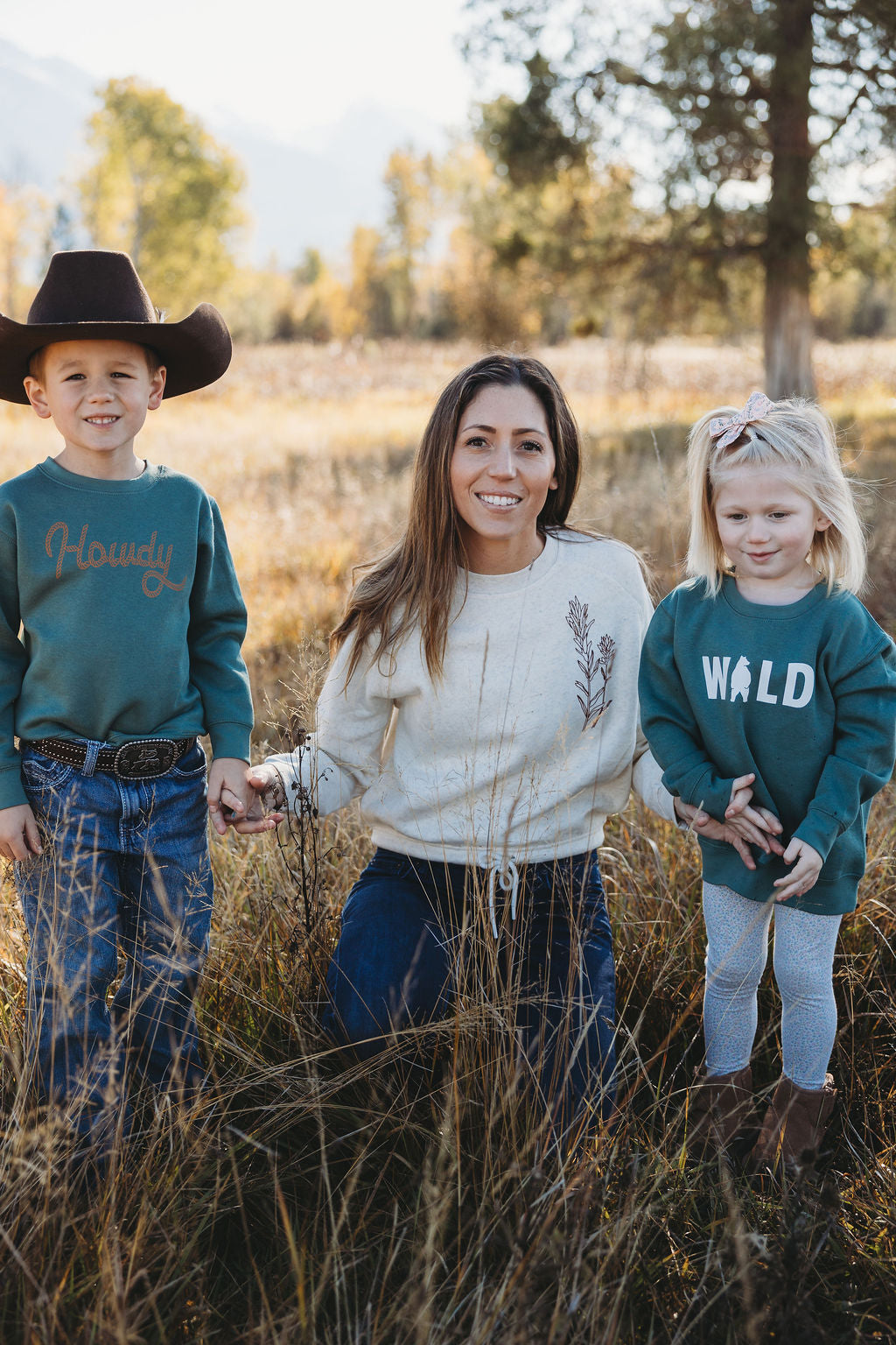 Indian Paintbrush Ladies Boxy Fleece