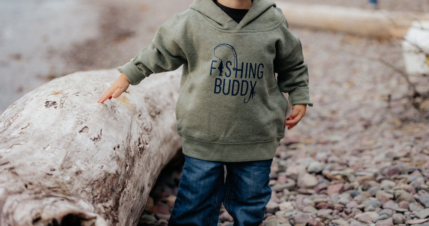 Fishing Buddy Kids Hoodie