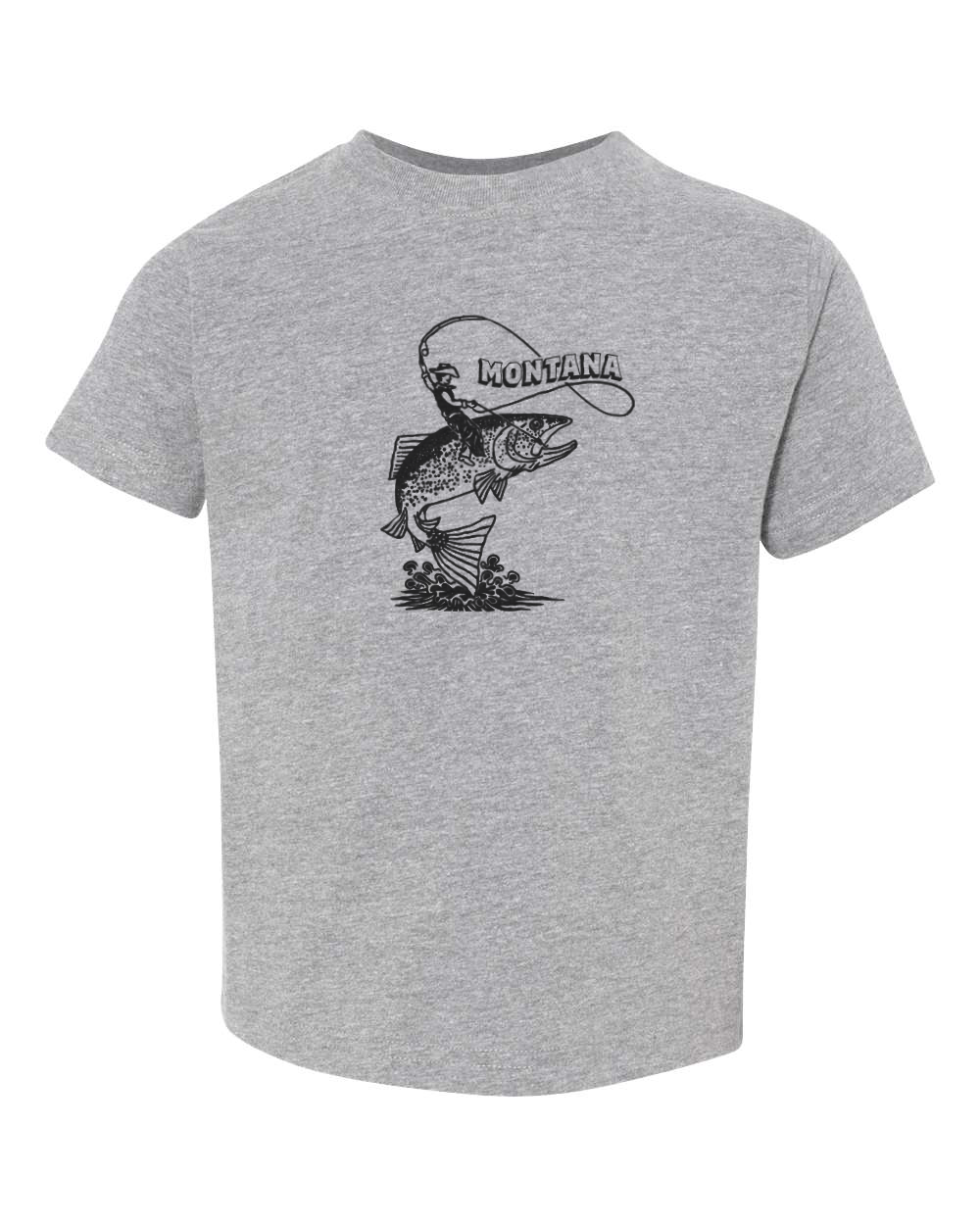 Hooked on Montana Kids Tee