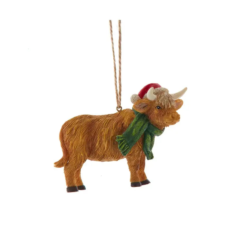 Highland Cow Ornament