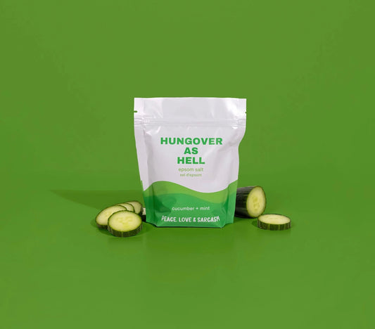 Hungover As Hell Epsom Salt Bath Soak