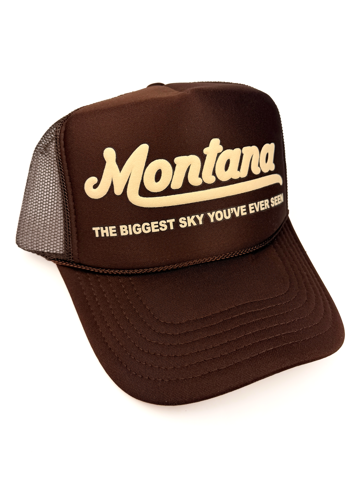 Montana: The Biggest Sky You've Ever Seen Adult Trucker Hat