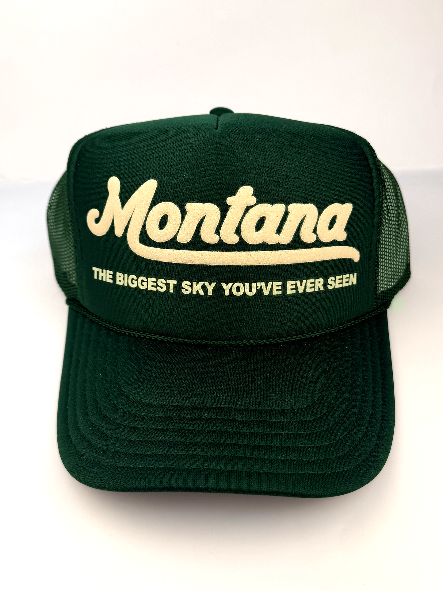 Montana: The Biggest Sky You've Ever Seen Adult Trucker Hat
