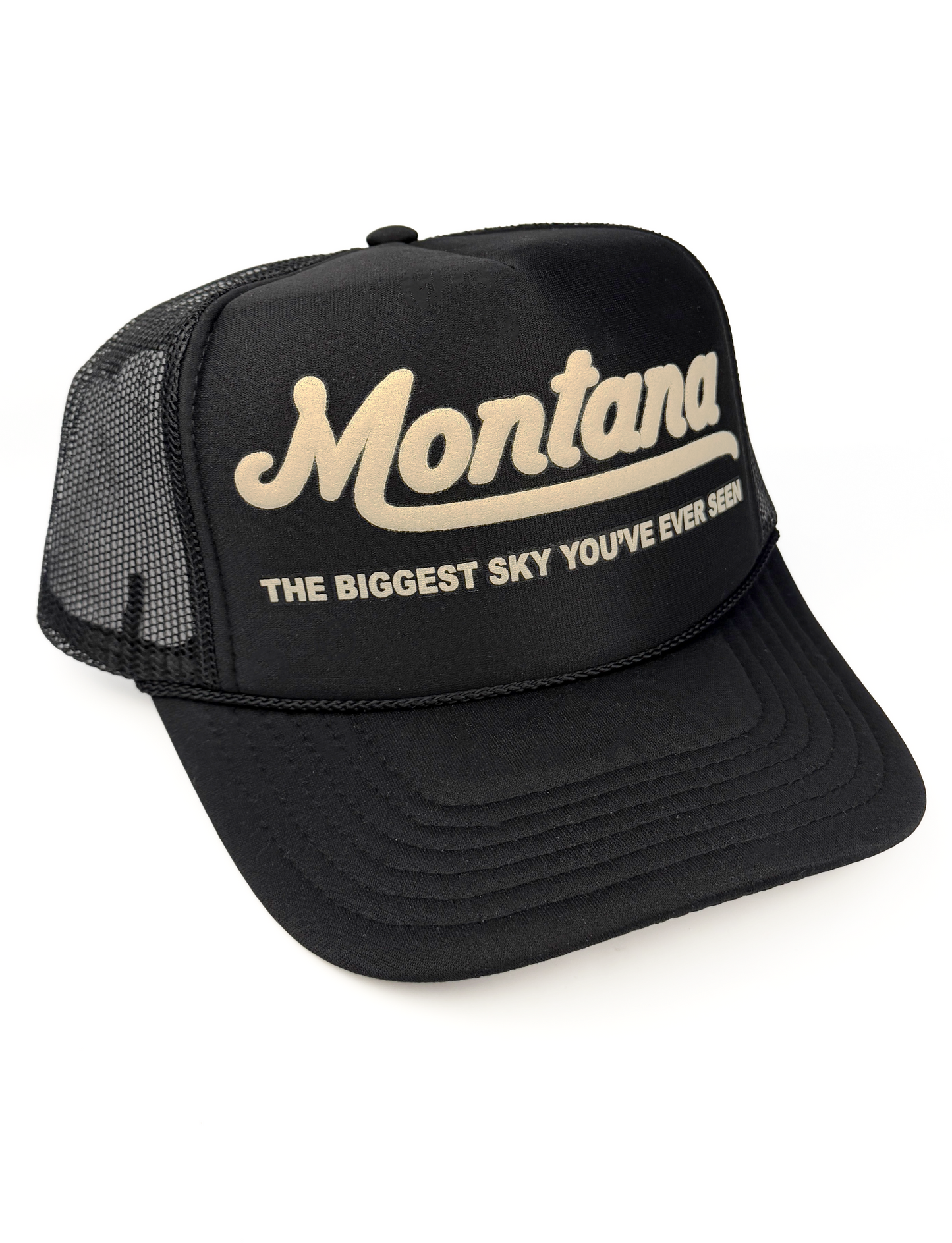Montana: The Biggest Sky You've Ever Seen Adult Trucker Hat