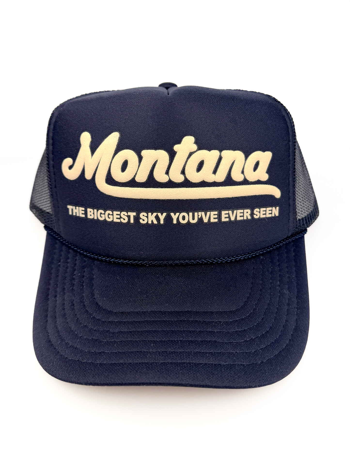 Montana: The Biggest Sky You've Ever Seen Adult Trucker Hat