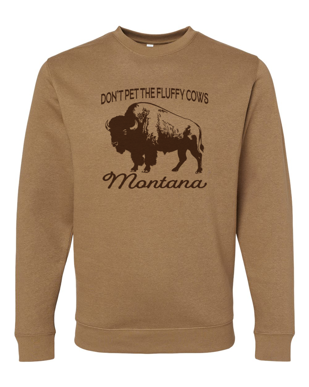 Fluffy Cows MONTANA Adult Crew