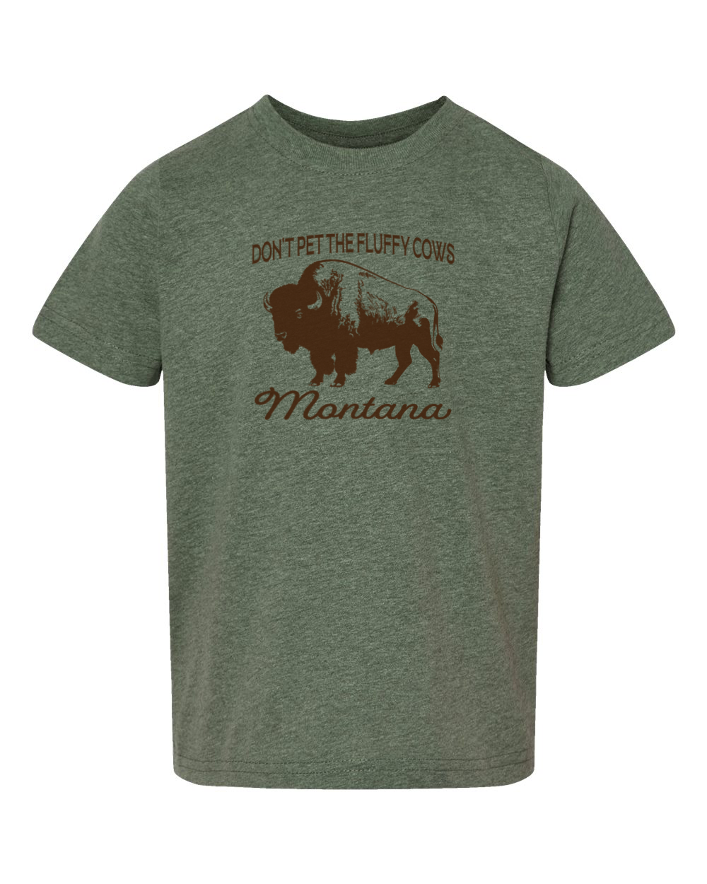 Don't Pet The Fluffy Cows MONTANA Kids Tee