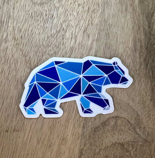 BlueBEARy Sticker