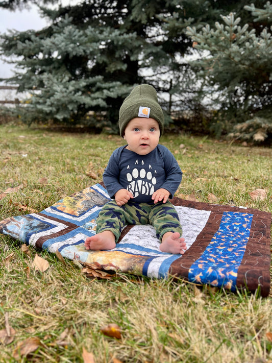 Baby Bear Long Sleeve Onesie
