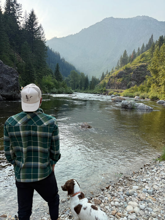 Ninepipes Goose Trucker Hat