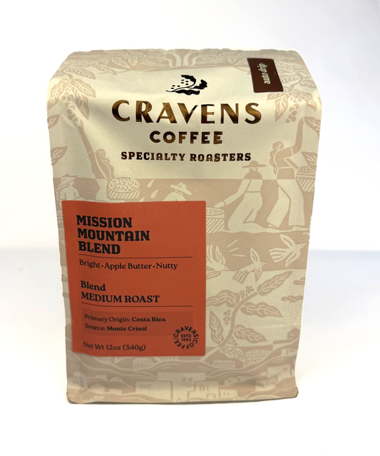 Cravens Coffee: Mission Mountain Blend Auto Drip