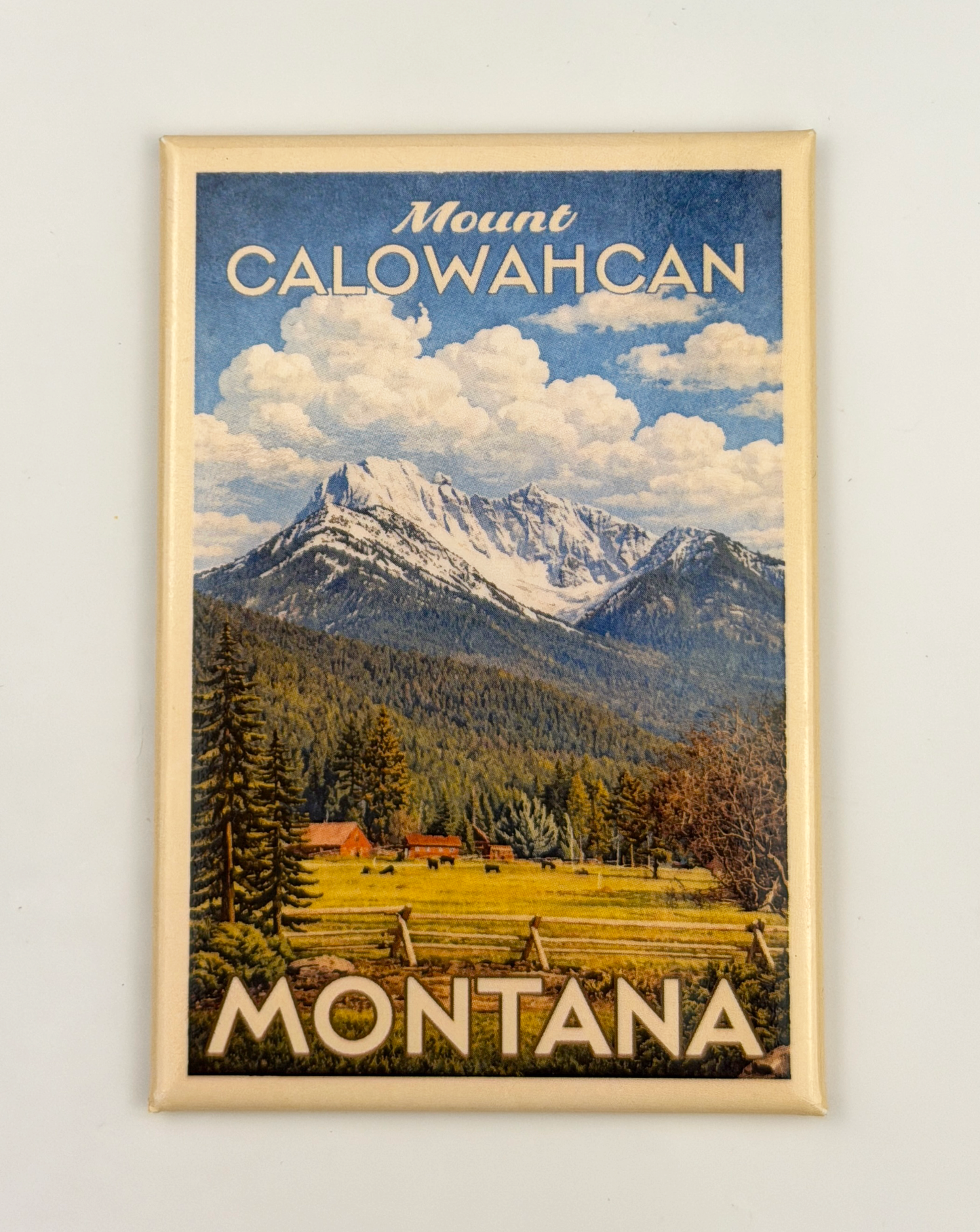 Mount Calowahcan 2" x 3" Magnet