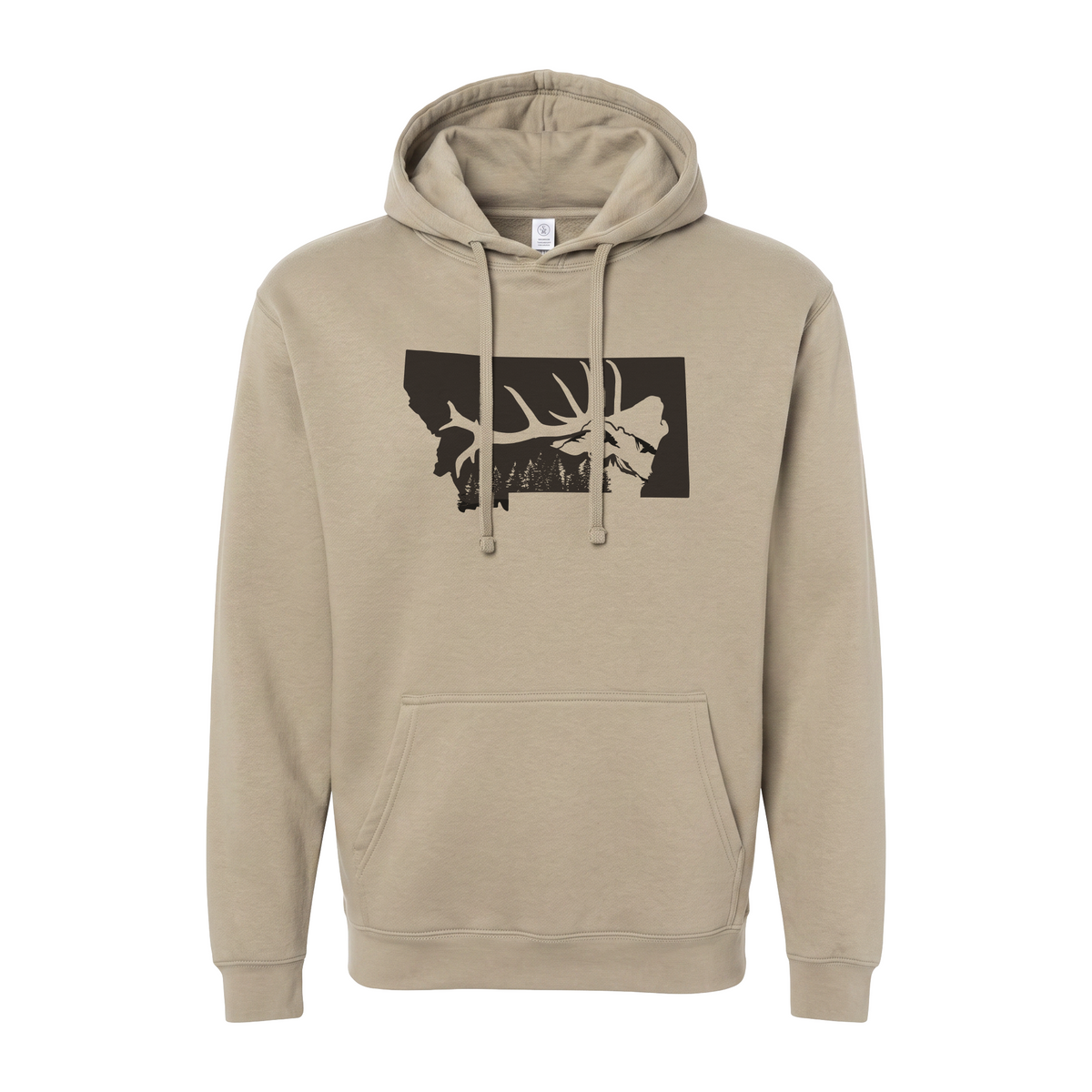 MT Elk Adult Hoodie