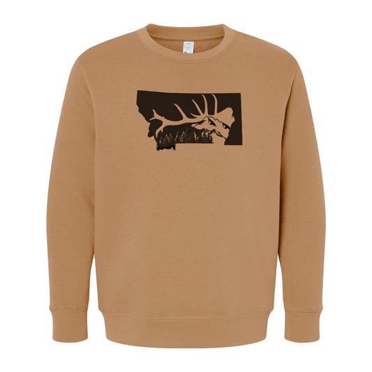 MT Bull Elk Kids Crew