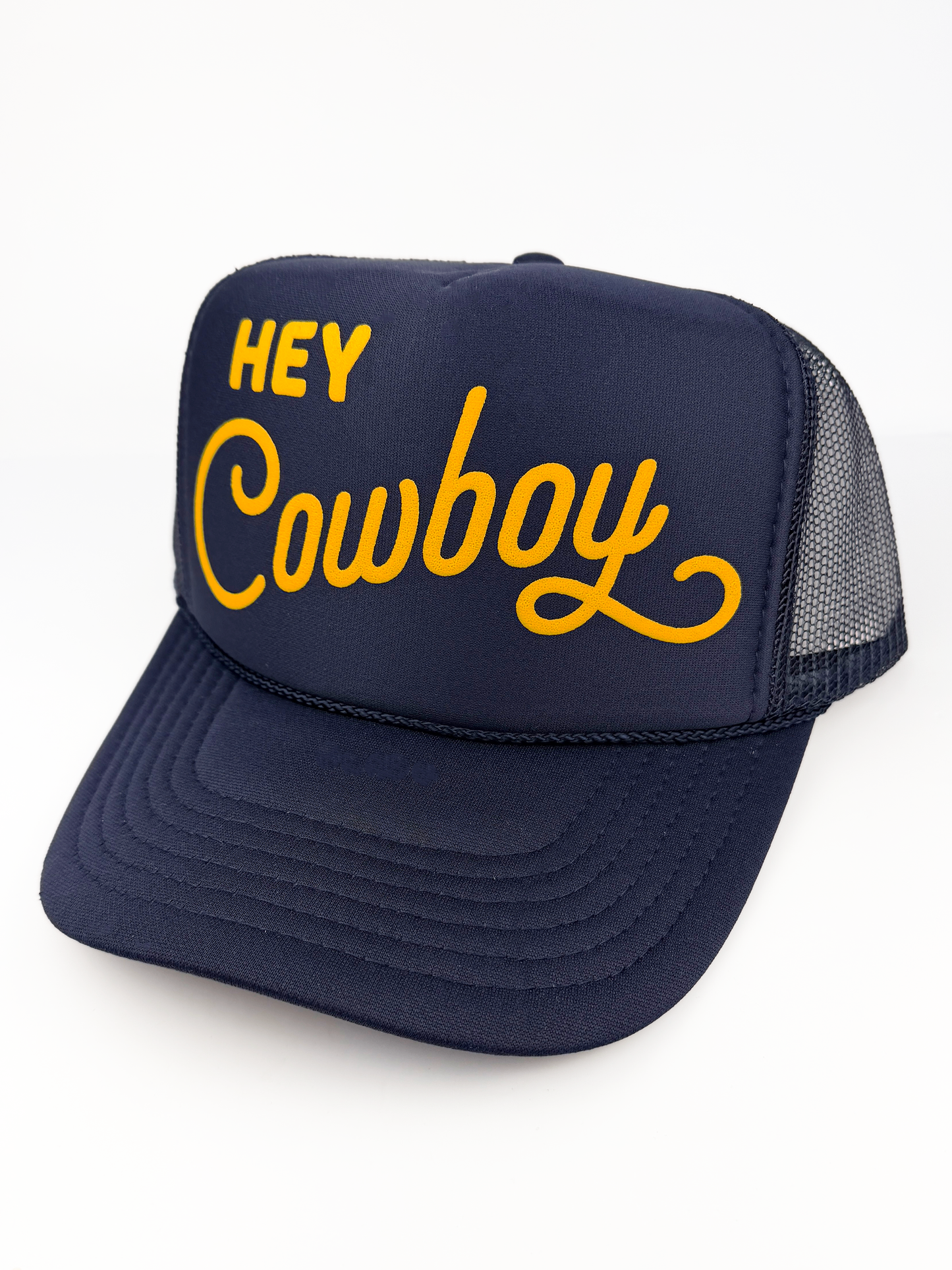 Hey Cowboy Adult Trucker Hat