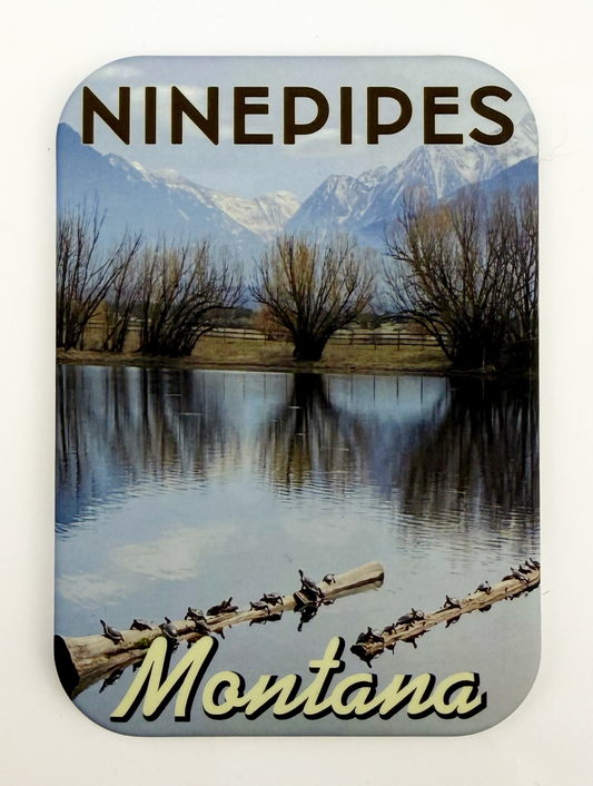 Ninepipes 3.5" x 2.5" Magnet