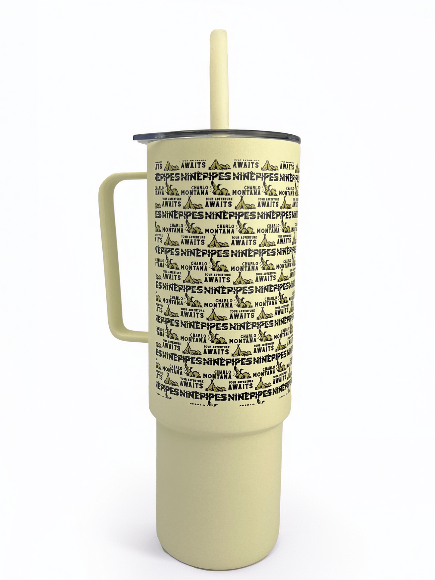 Miir Ninepipes All Day Straw Cup Sandstone White