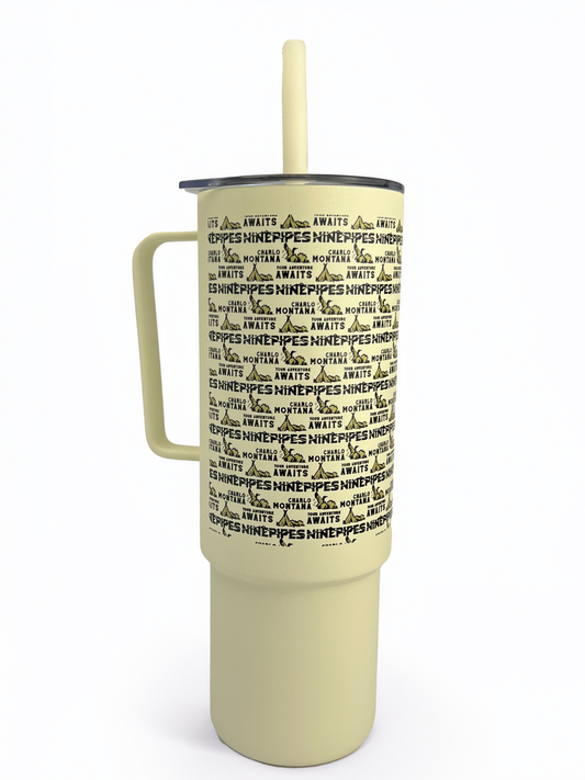 Miir Ninepipes All Day Straw Cup Sandstone White