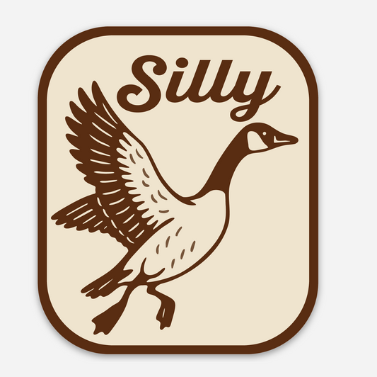 Silly Goose Sticker