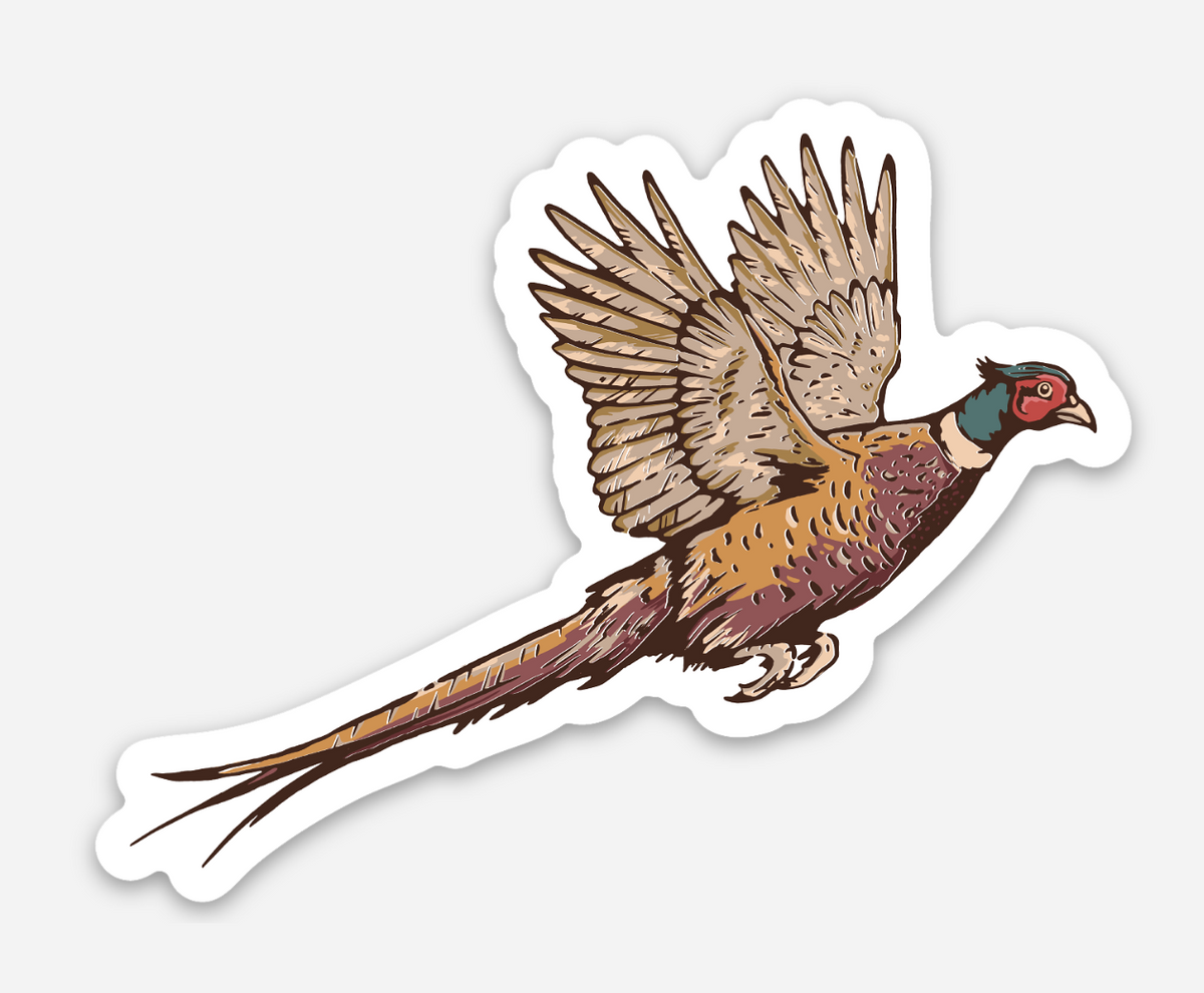 Pheasant Rooster Sticker