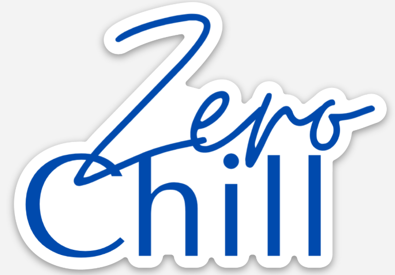 Zero Chill Sticker
