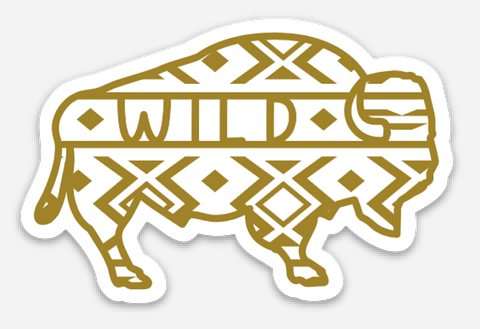 Wild Buffalo Sticker