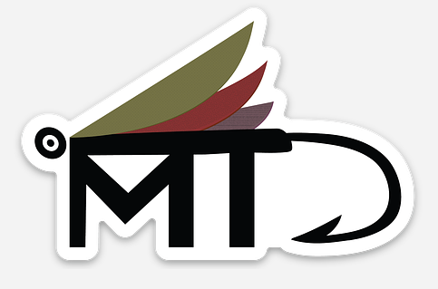 MT Fly Hook Sticker