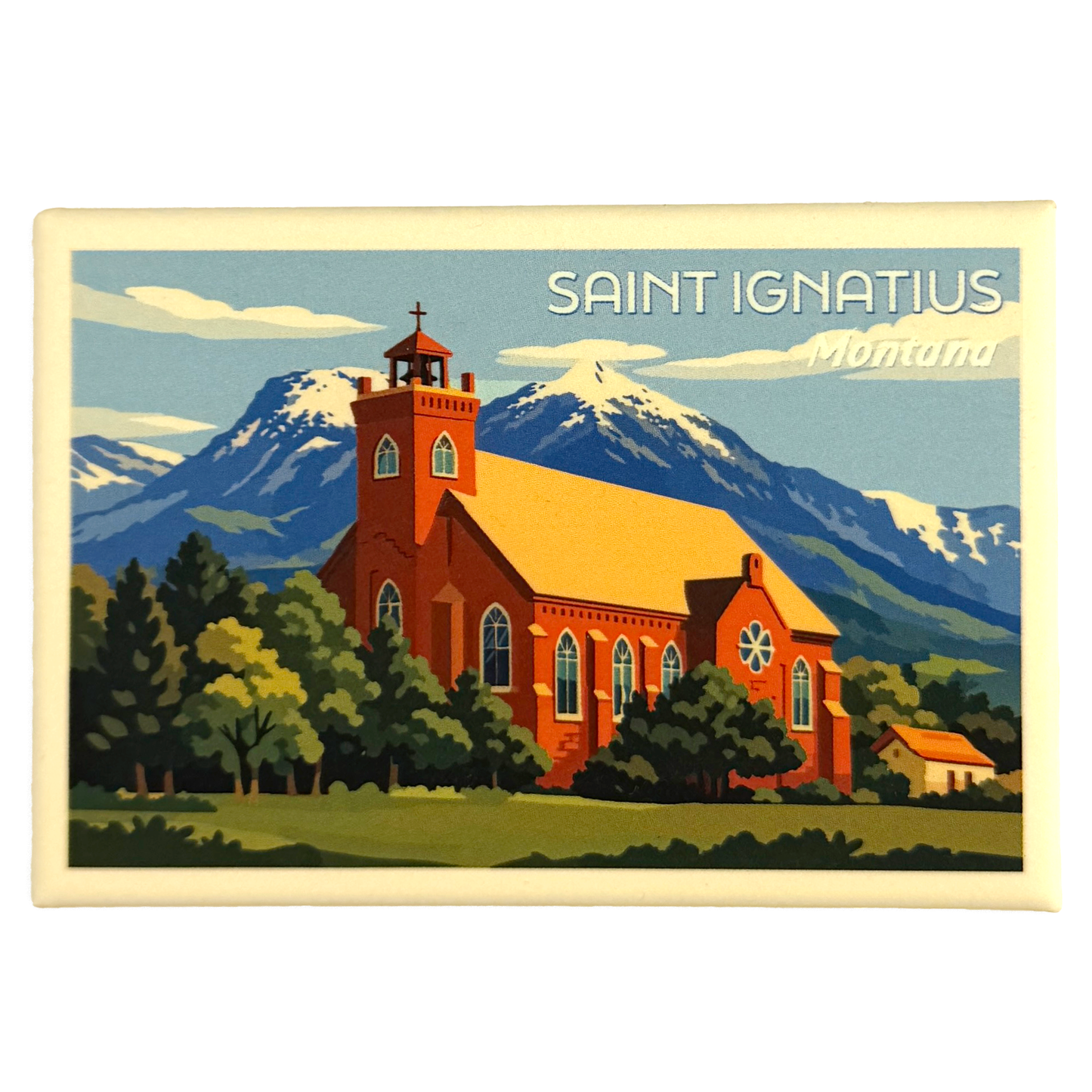 St. Ignatius Church Magnet