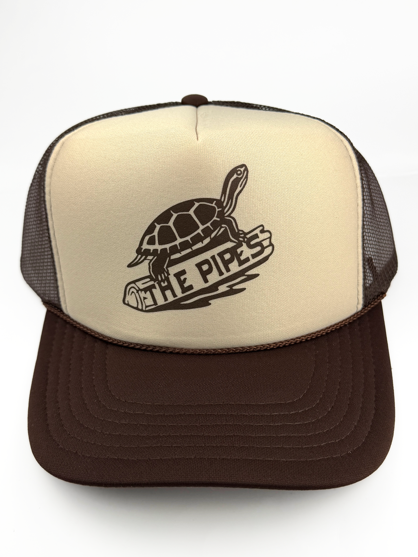 The Pipes Ninepipes Turtle Trucker Hat